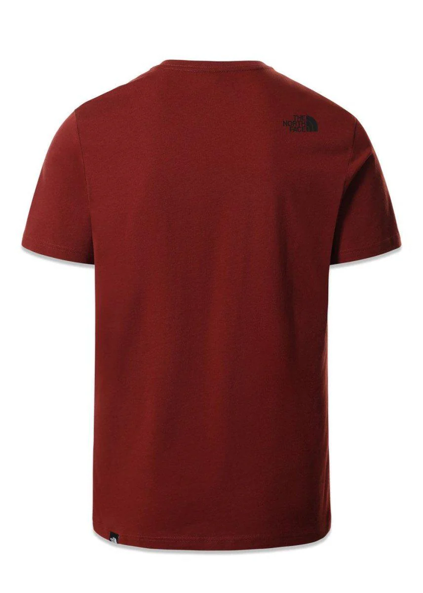 M S/S FINE TEE - EU - Brick House Red - Image 2