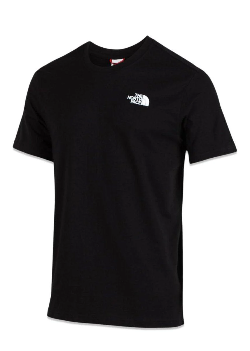 M S/S RED BOX TEE TNF - Black