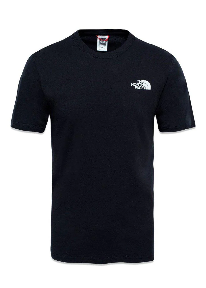 M S/S RED BOX TEE TNF - Black - Image 2