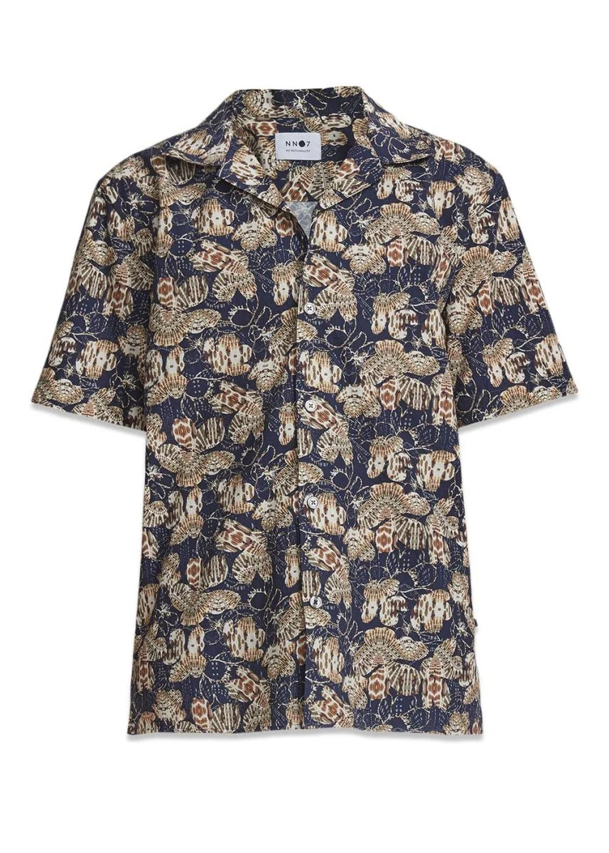 Miyagi Short 5133 - Navy Print