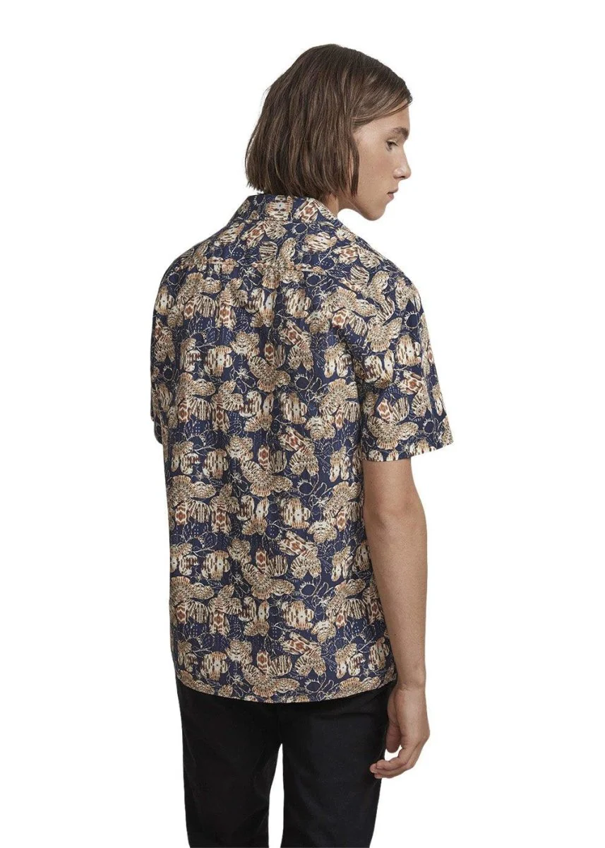 Miyagi Short 5133 - Navy Print - Image 4