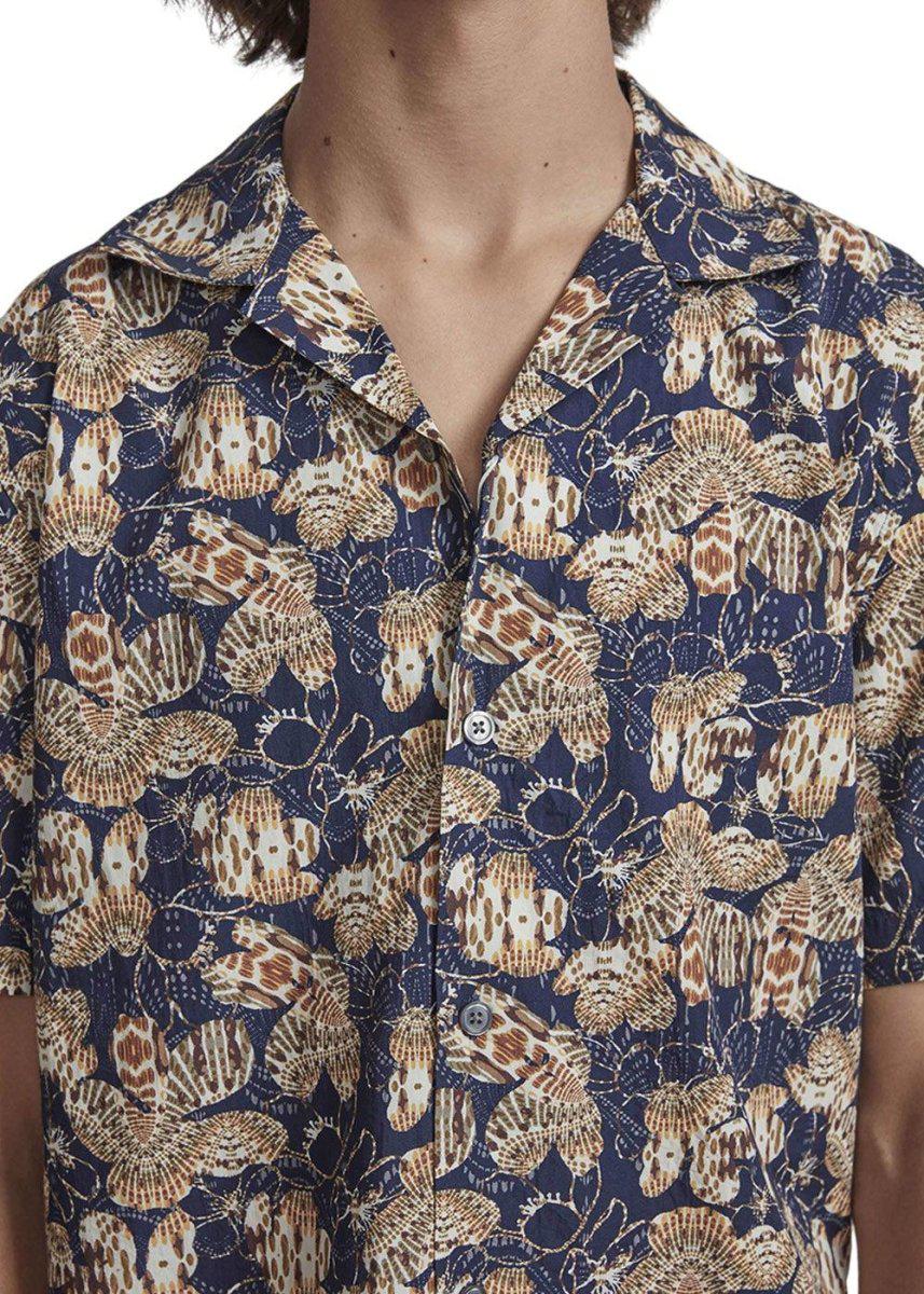 Miyagi Short 5133 - Navy Print - Image 5