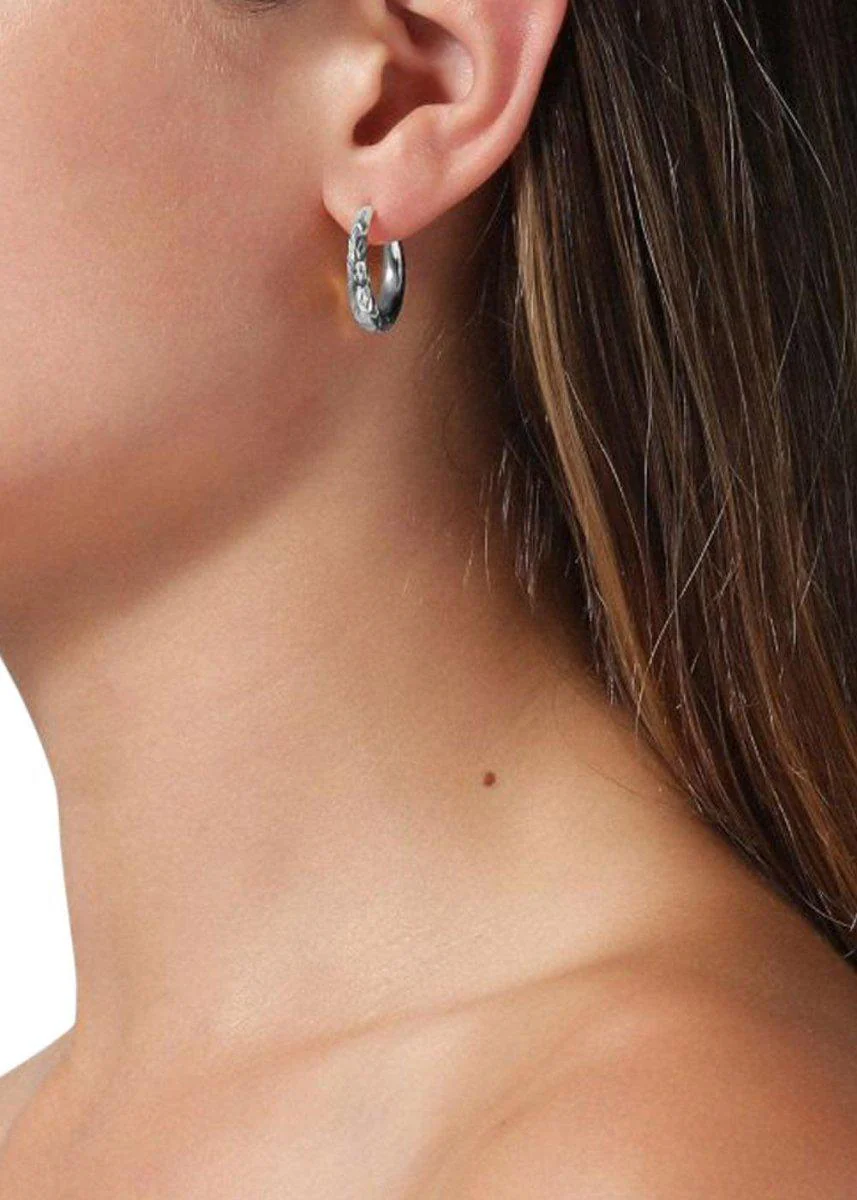 Reflection Rhombus Earring - Sterling Sølv - Image 2
