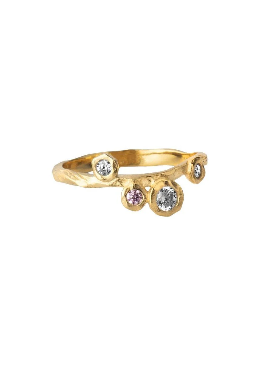 Ring, Rose - 925S/Gp/M