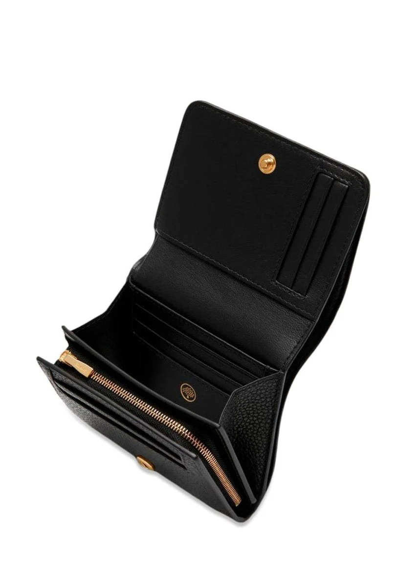 Small Continental French Purse - Black - Image 2