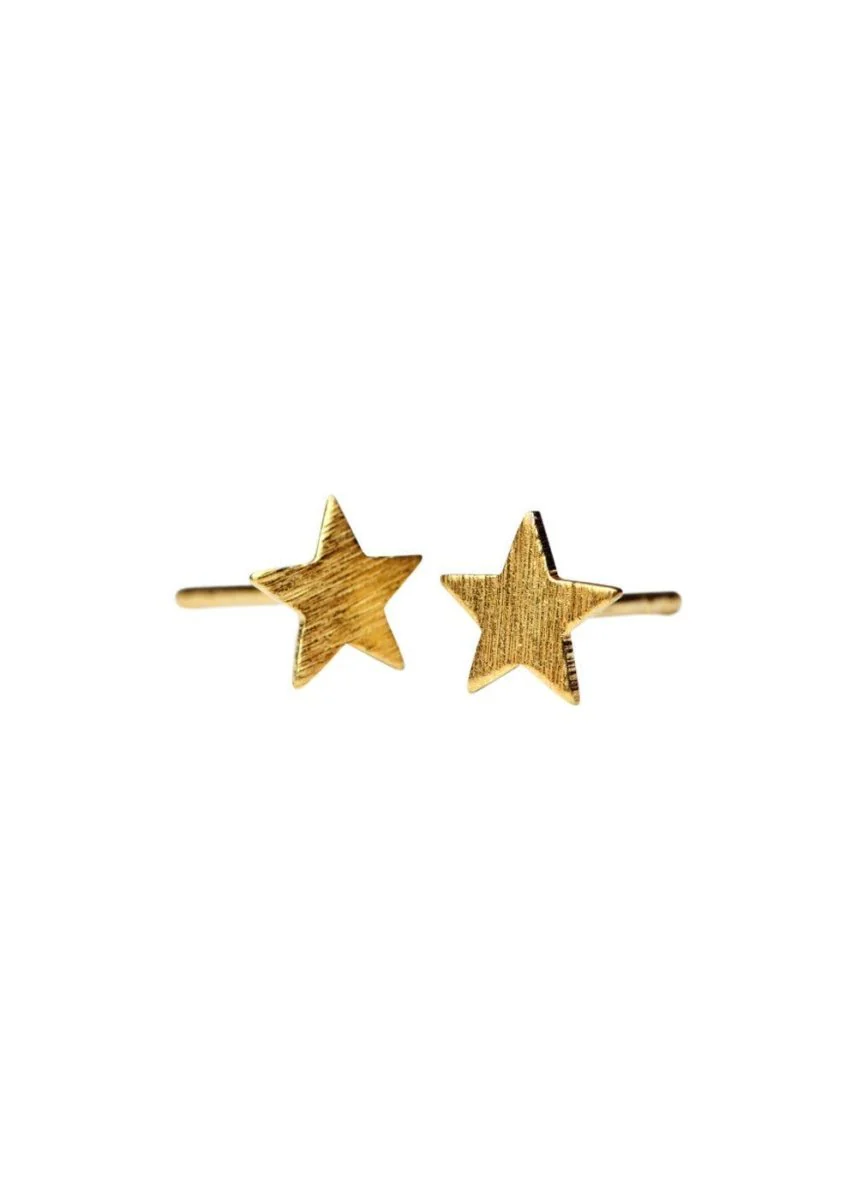 Small Star Earsticks - Goldplated