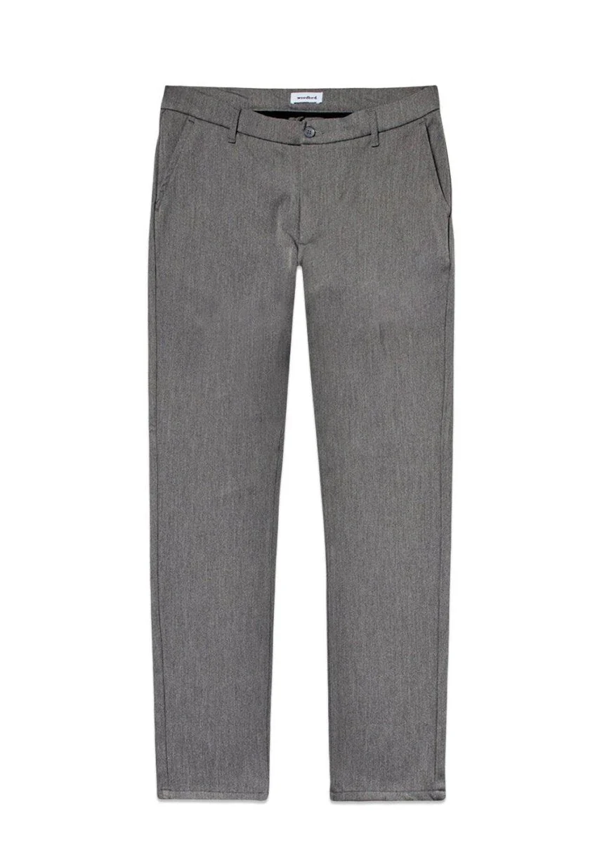 Steffen Twill Pant - Light Grey