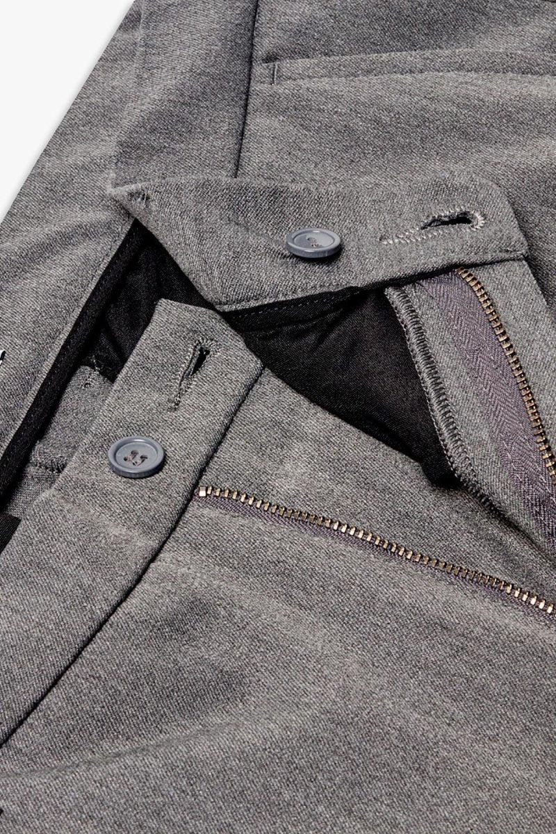 Steffen Twill Pant - Light Grey - Image 3