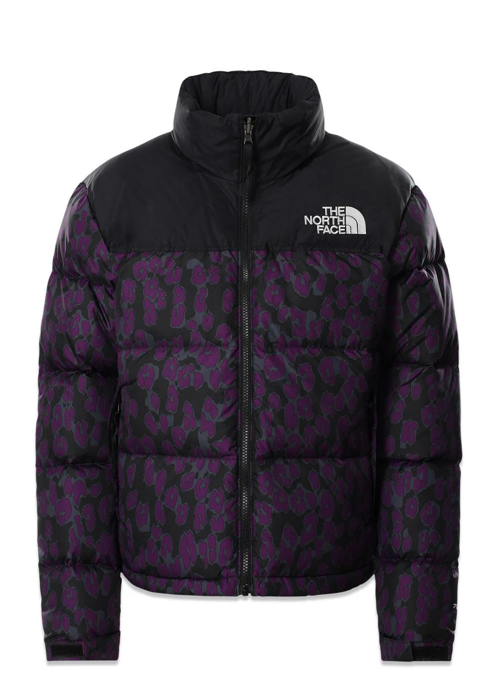 W PRINTED 1996 RETRO NUPTSE - Gravitypurpleleopardprint
