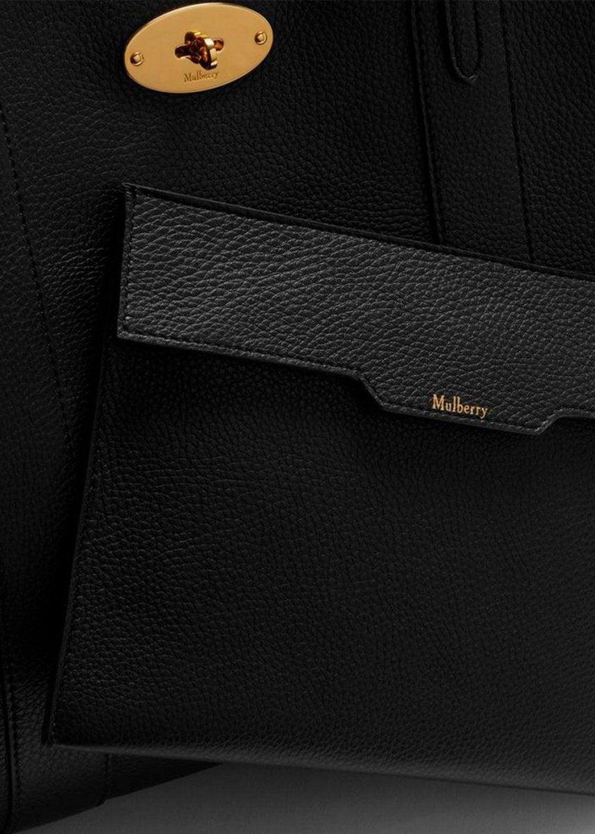 Bayswater Tote Small Classic G - Black-Oak - Image 6