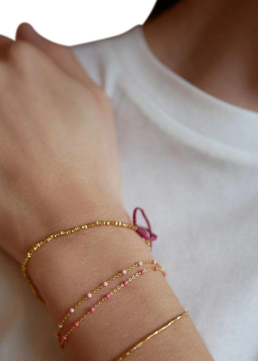 Bracelet, Lola - Coral - Image 2