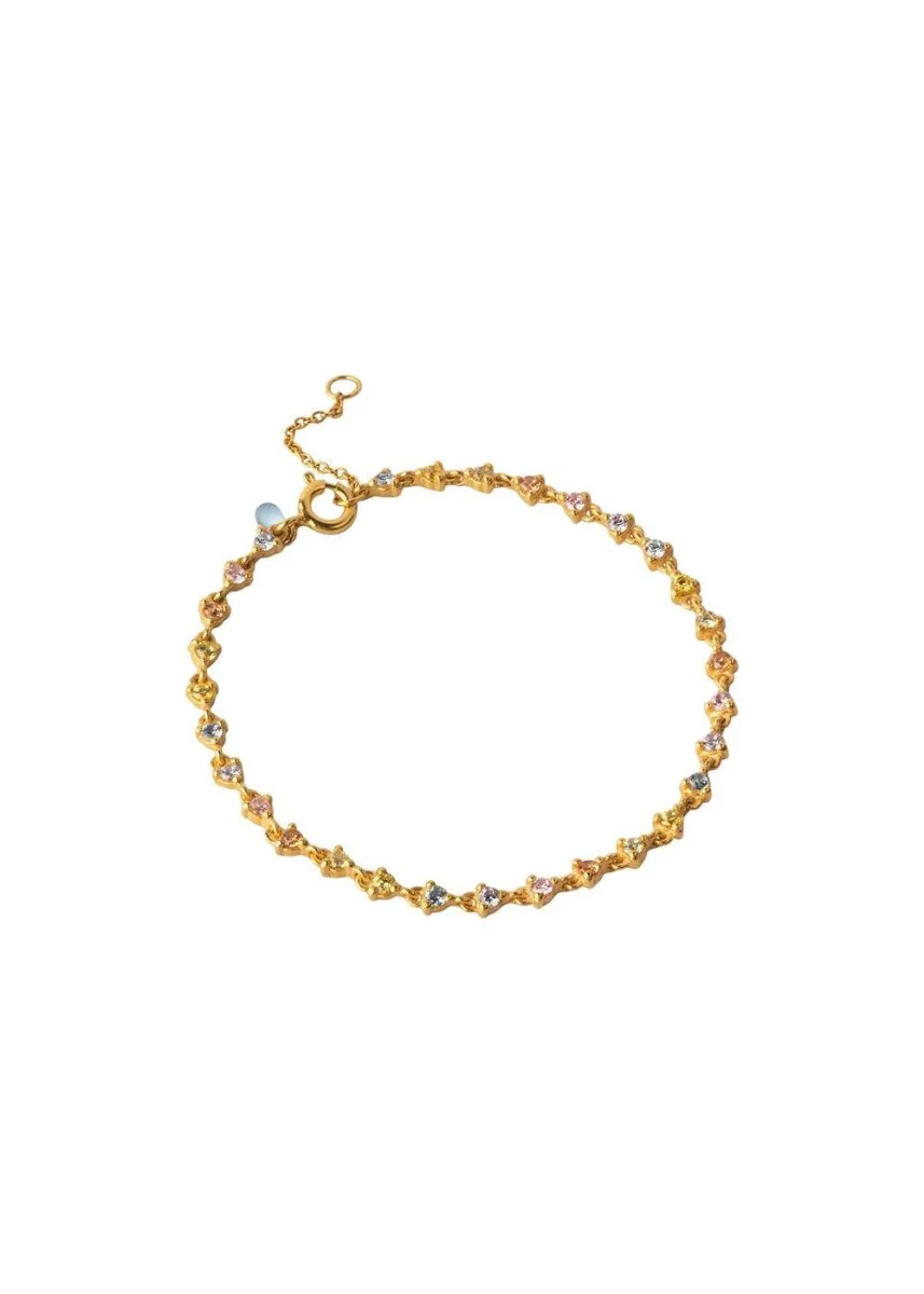 Bracelet, Luella - Rainbow Cz