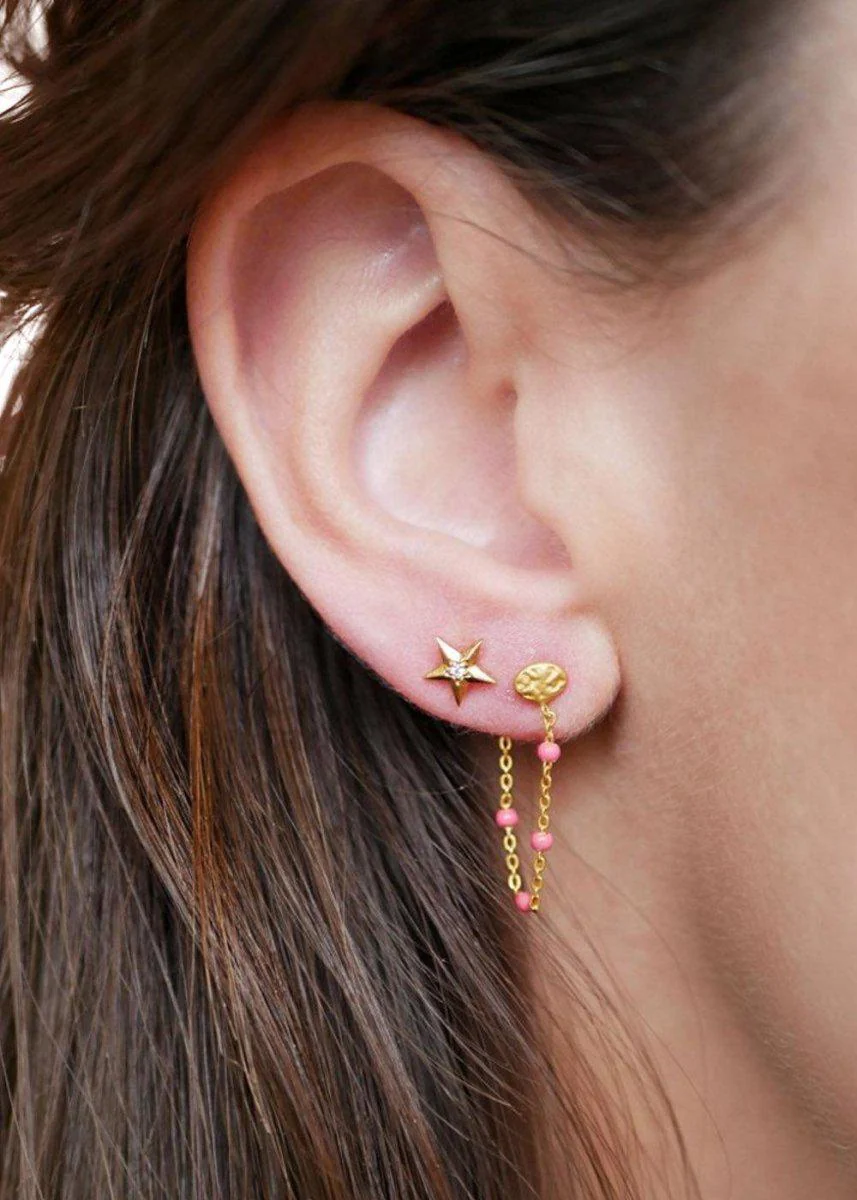 Earring, Lola - Mint - Image 2