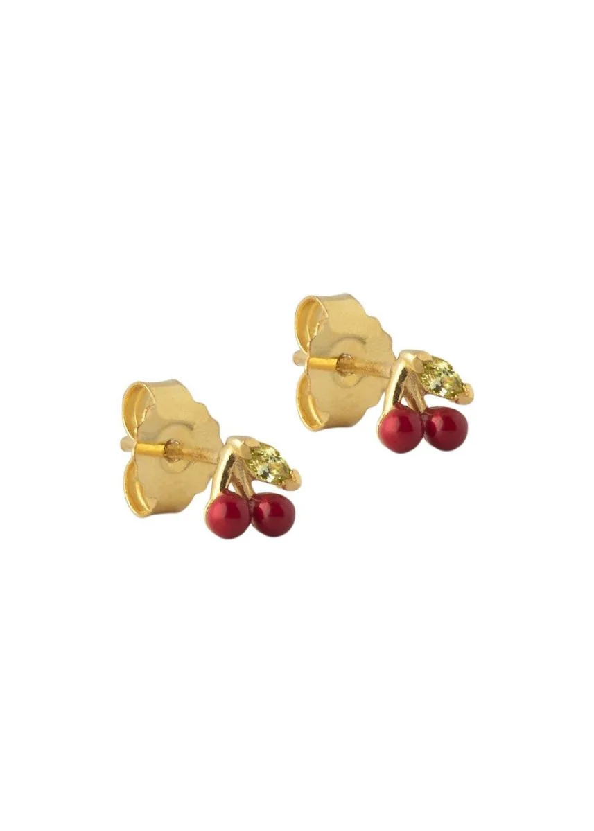 Stud, Cherry - Red