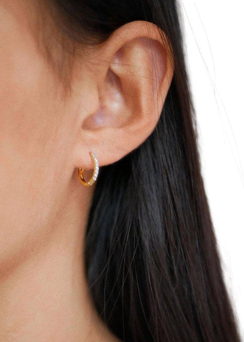 Hoops, Mini Flora - 925S/Gp/M - Image 2
