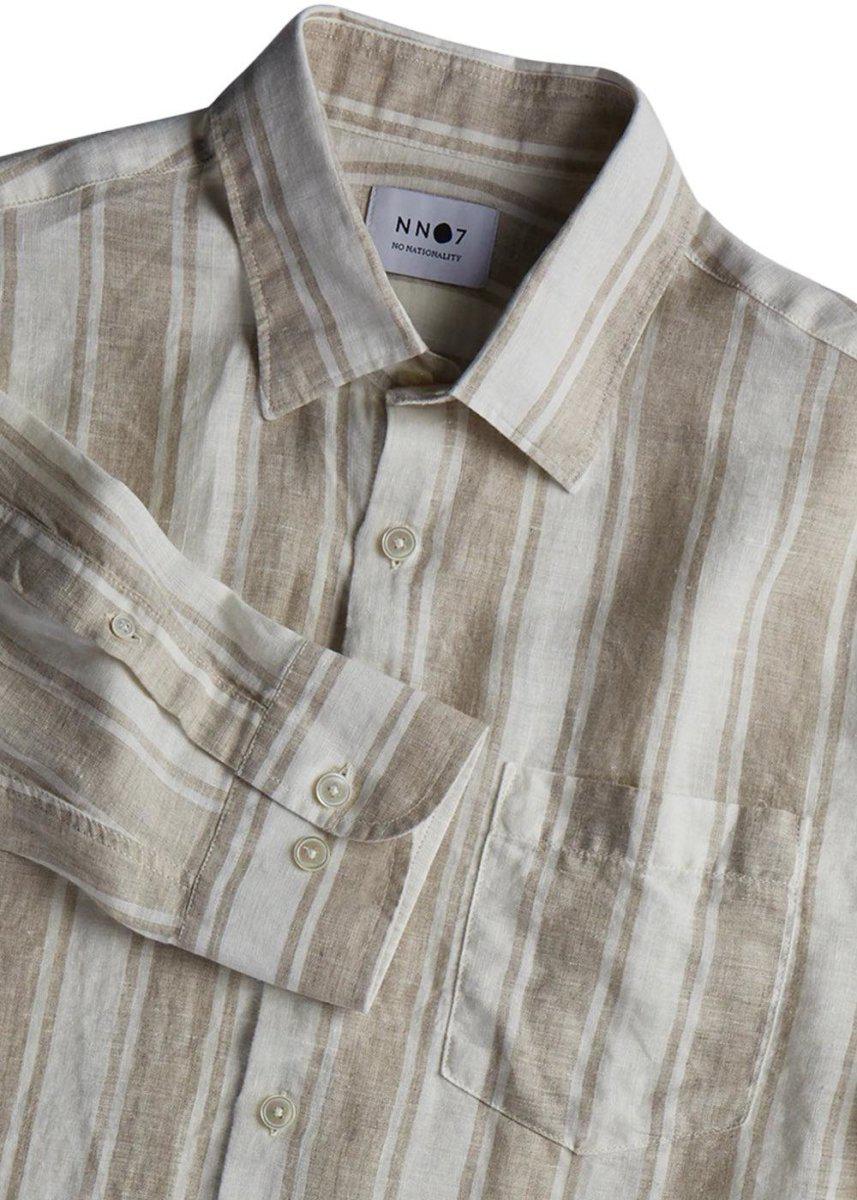 Errico 5253 - Khaki Stripe - Image 3