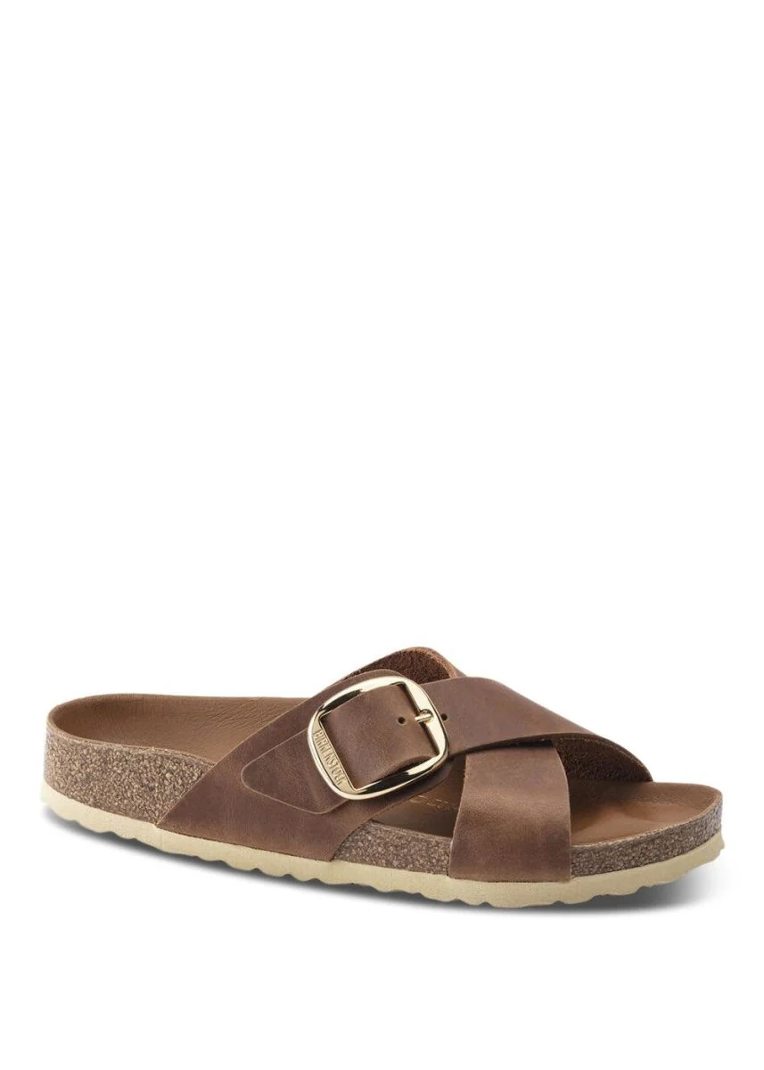 Siena Big Buckle - Brun