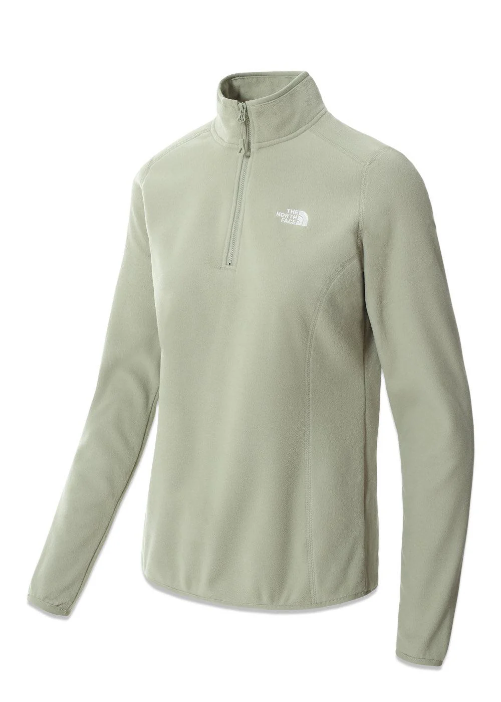 W 100 Glacier 1/4 zip - Tea Green