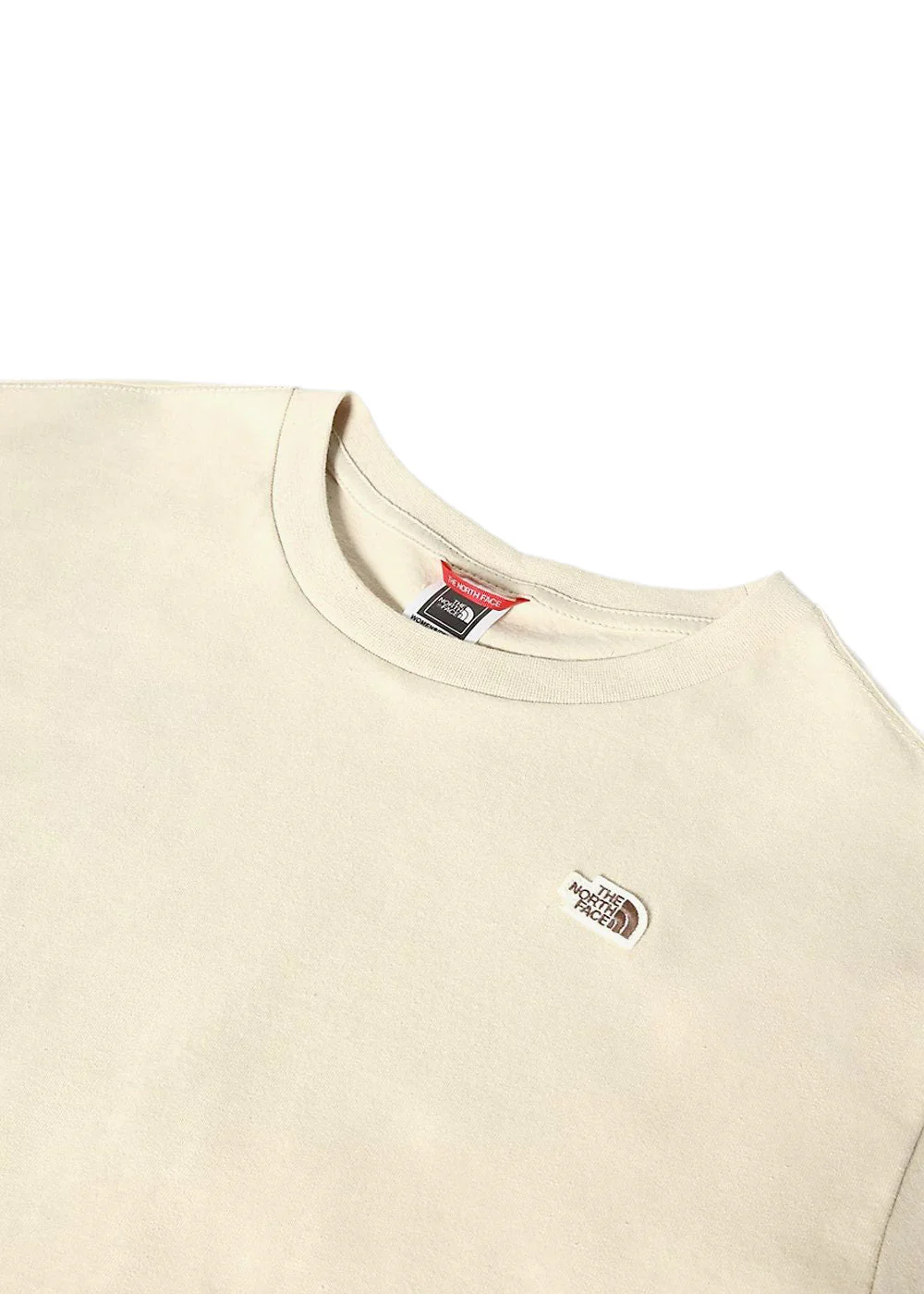 W Recy Crop S/S - Gravel - Image 2