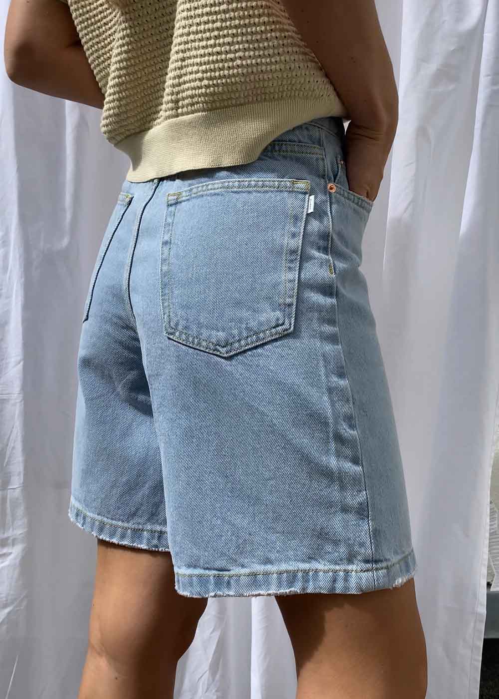 Maggie Brando Shorts - 90S Blue - Image 3