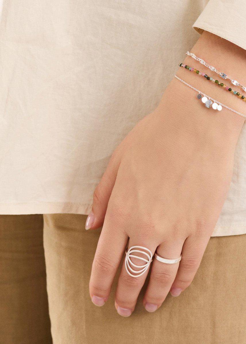 Pine Ring - Silver - Image 2