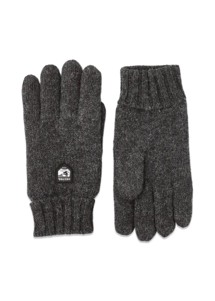 Basic Wool Glove - Charcoal