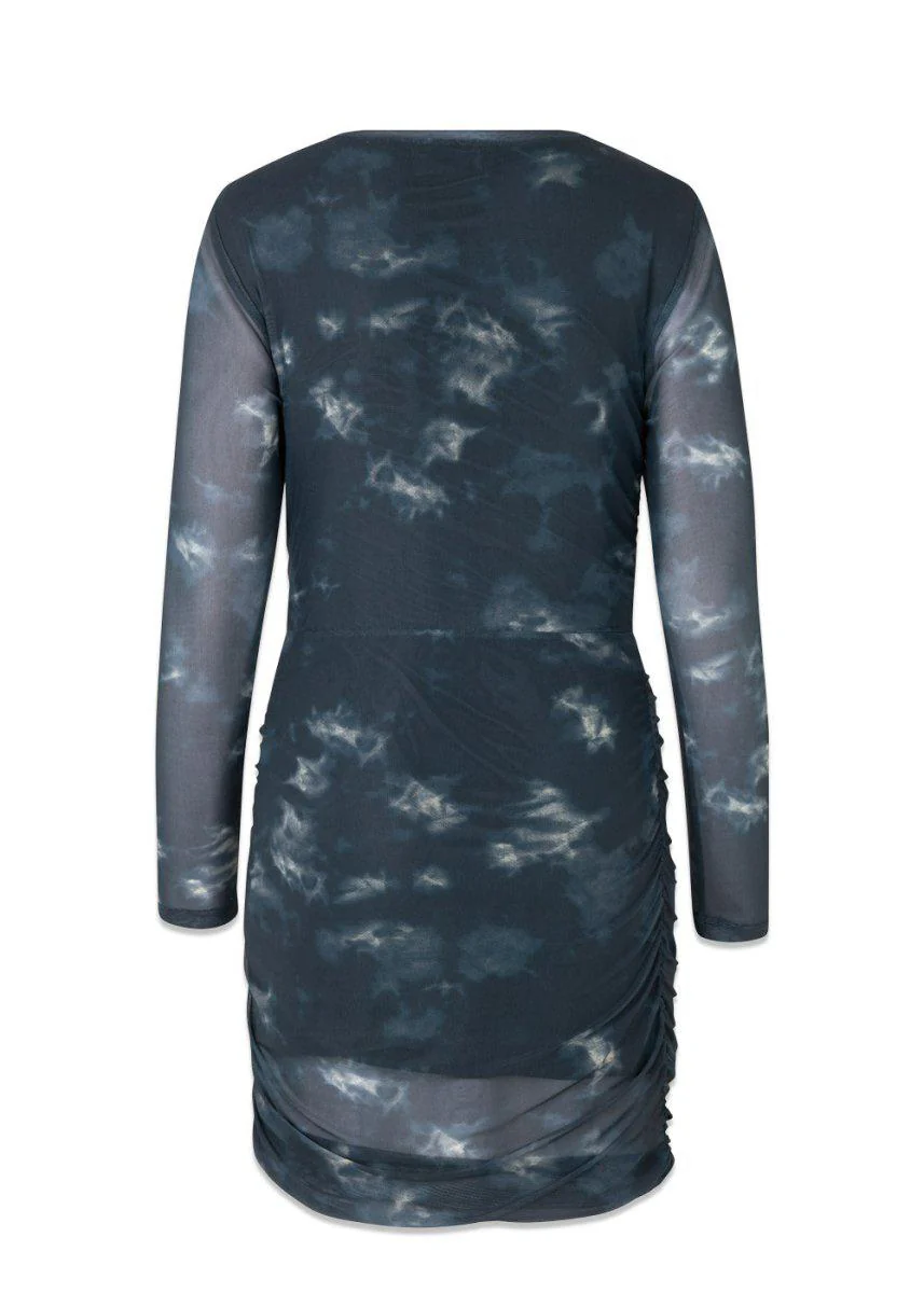 CliffordMD print dress - Midnight Tie Dye - Image 2