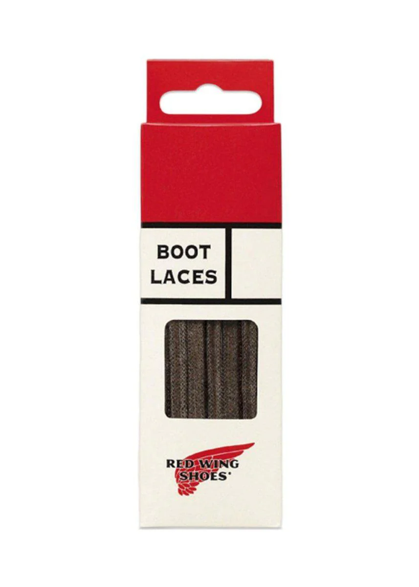Flat Waxed Lace - Brown