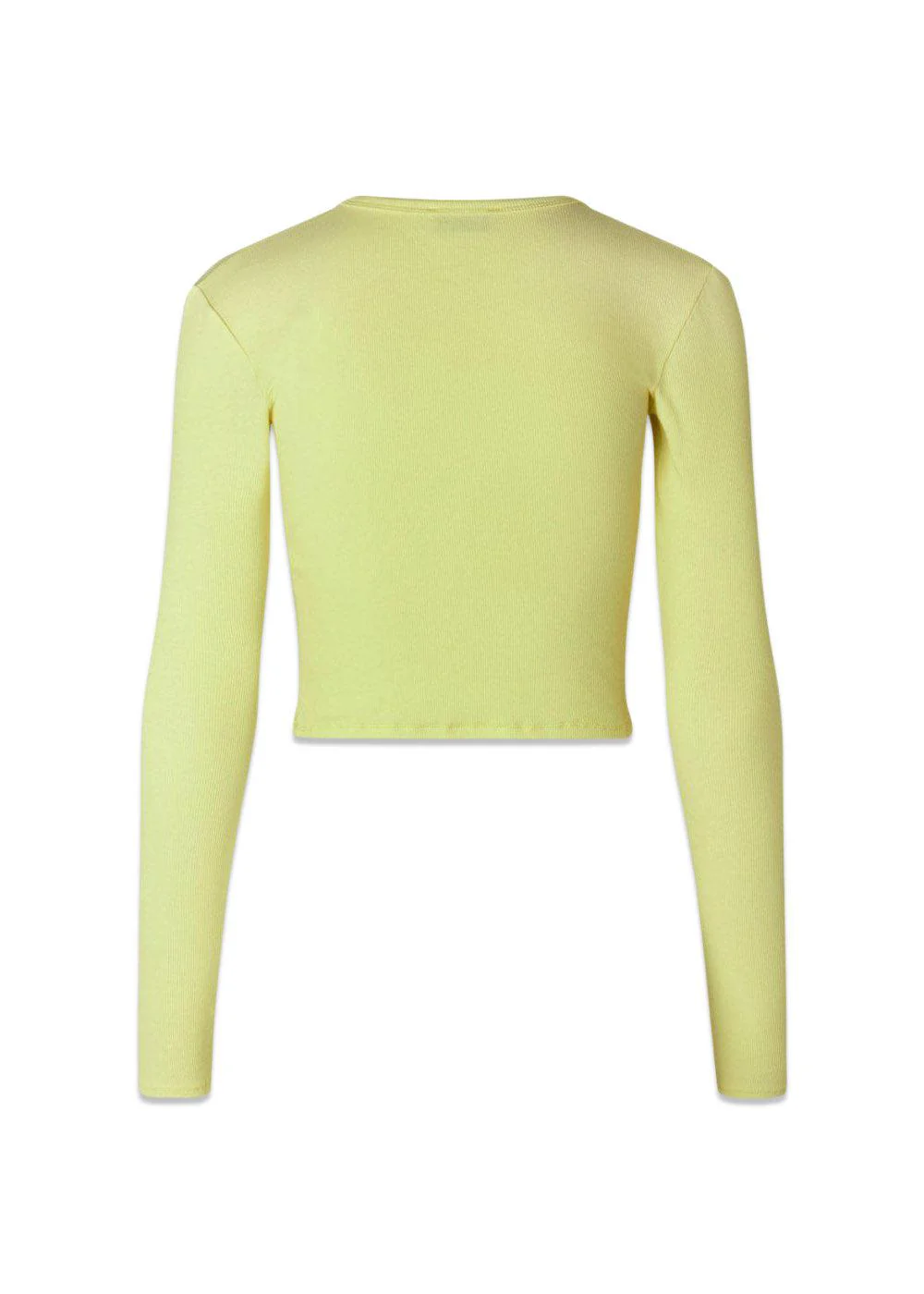 IgorMD LS crop top - Yellow Pear - Image 2
