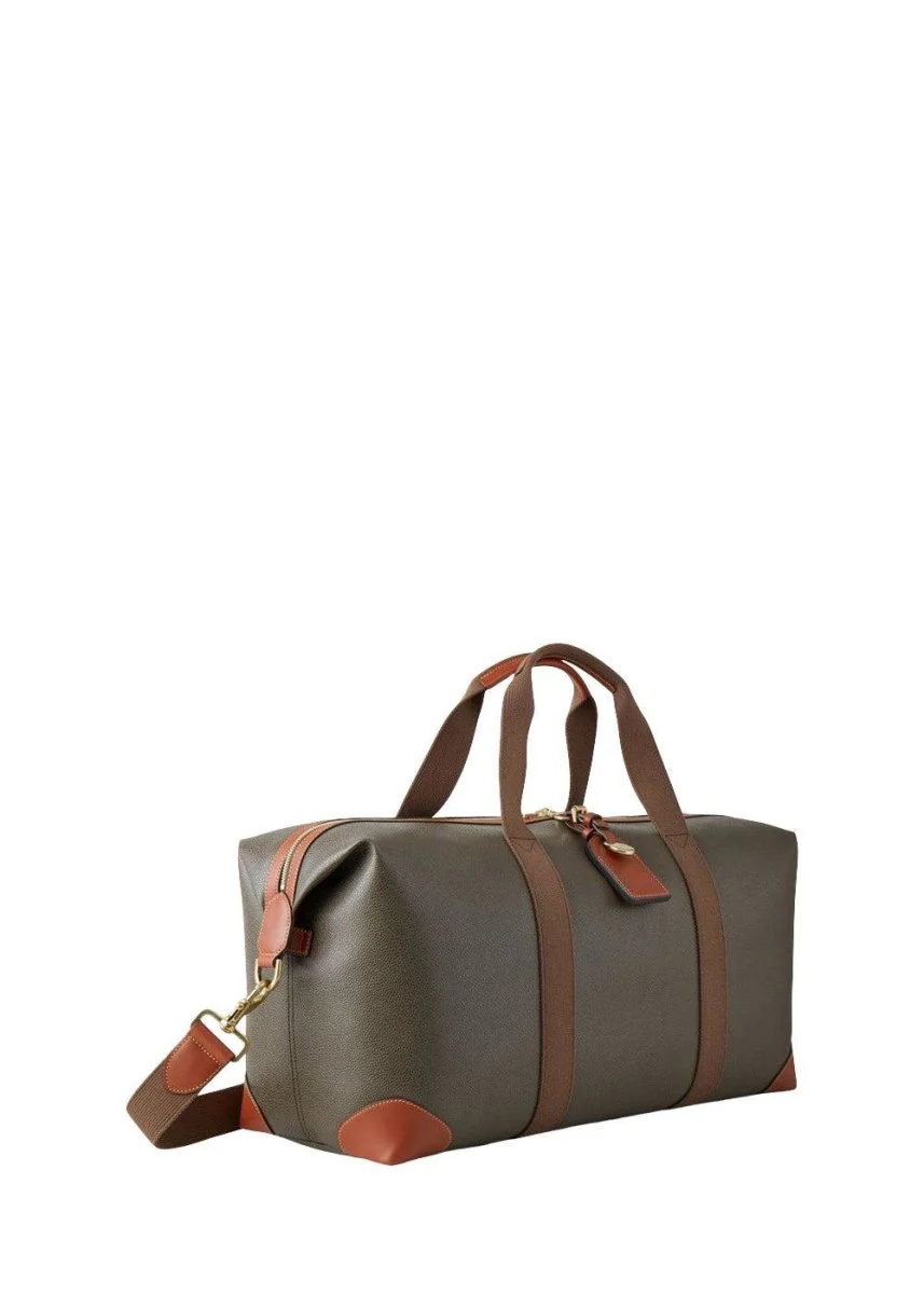 Medium Clipper Eco Scotchgrain - Mole-Cognac - Image 4