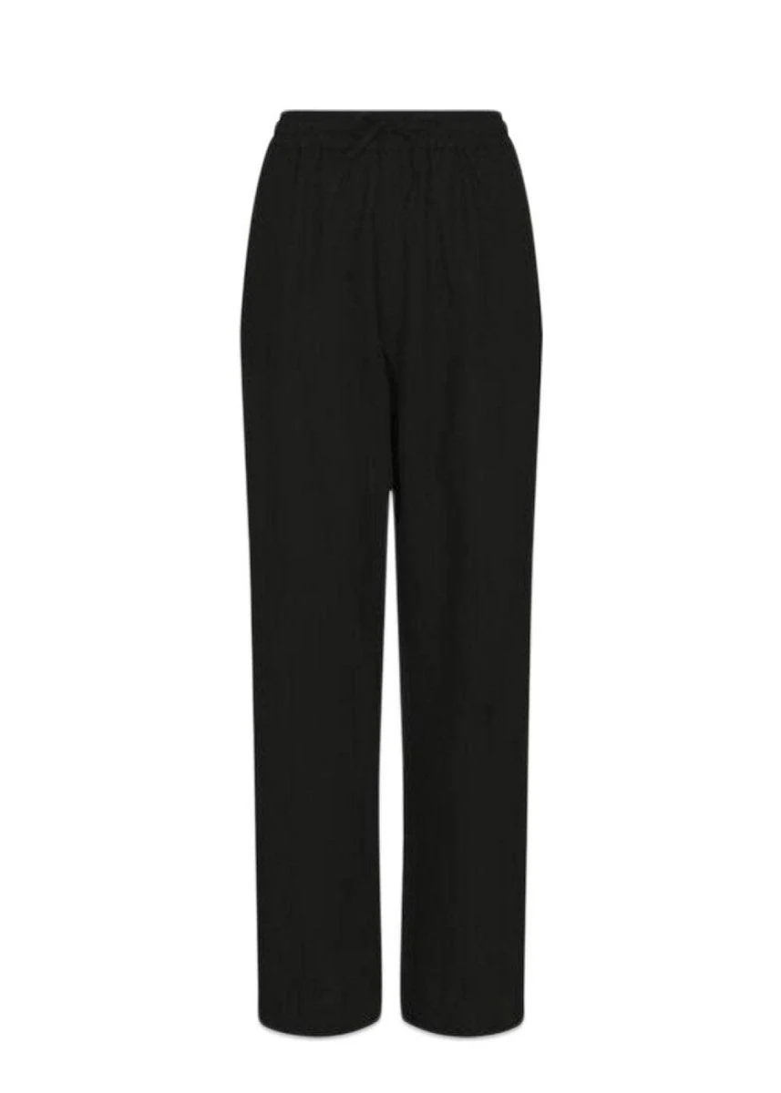 Sonar Linen Pants - Black