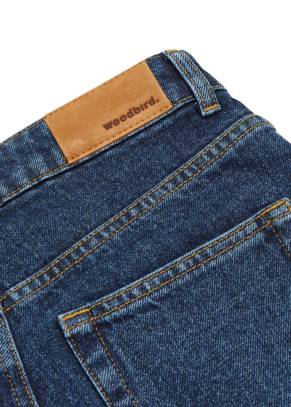 Maggie 90s Rinse Shorts - Blue - Image 5