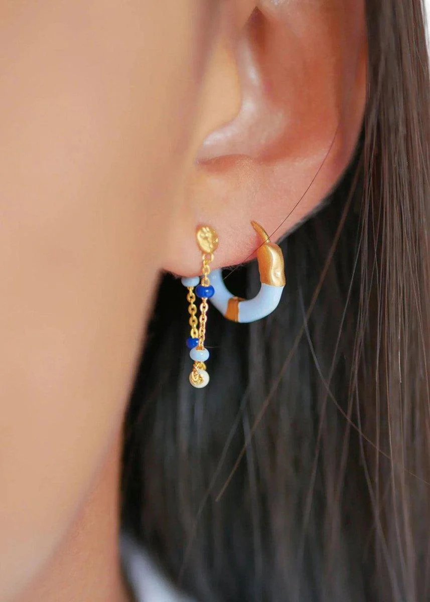 Earring, Lola - Marine - Image 2