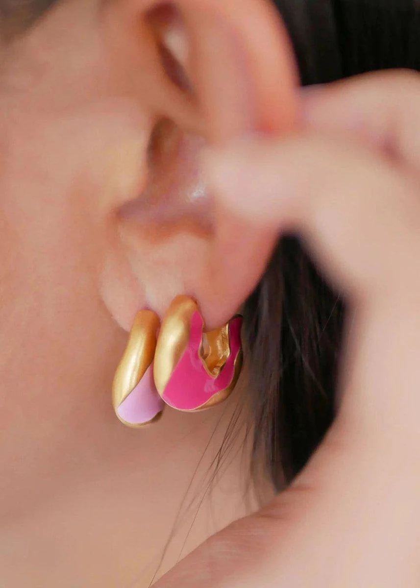 Hoops, Amelia - Fuchsia Pink - Image 2