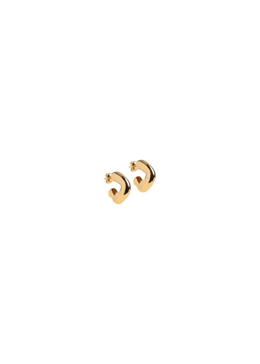 Hoops, Gianna - 18K Gold-Plated Sterling Silver