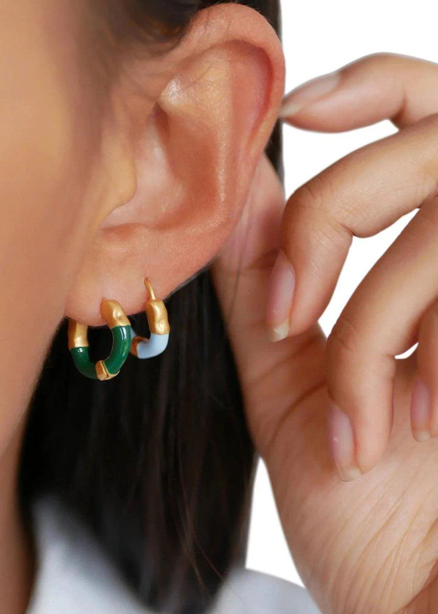 Hoops, Lina large - 42 Petrol Green - Image 2