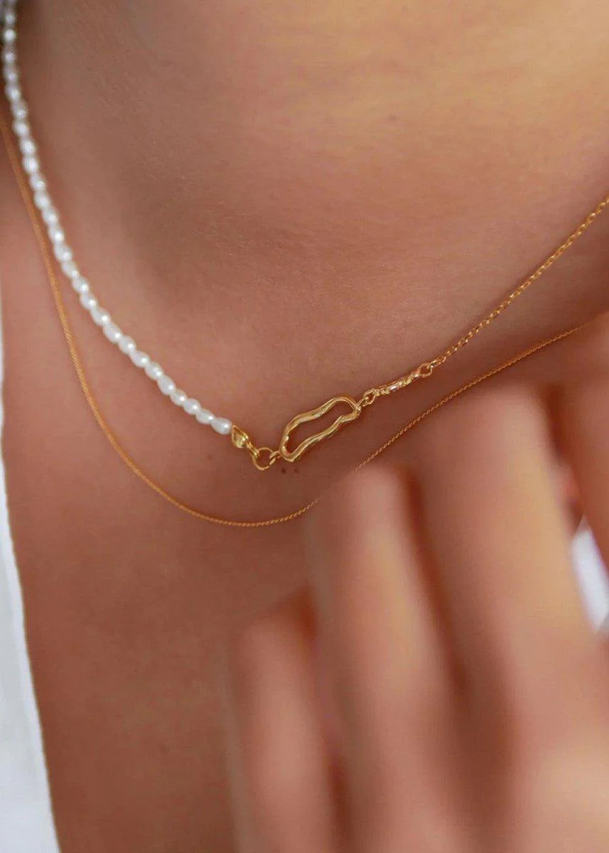 Necklace, Juliana - Pearl - Image 2
