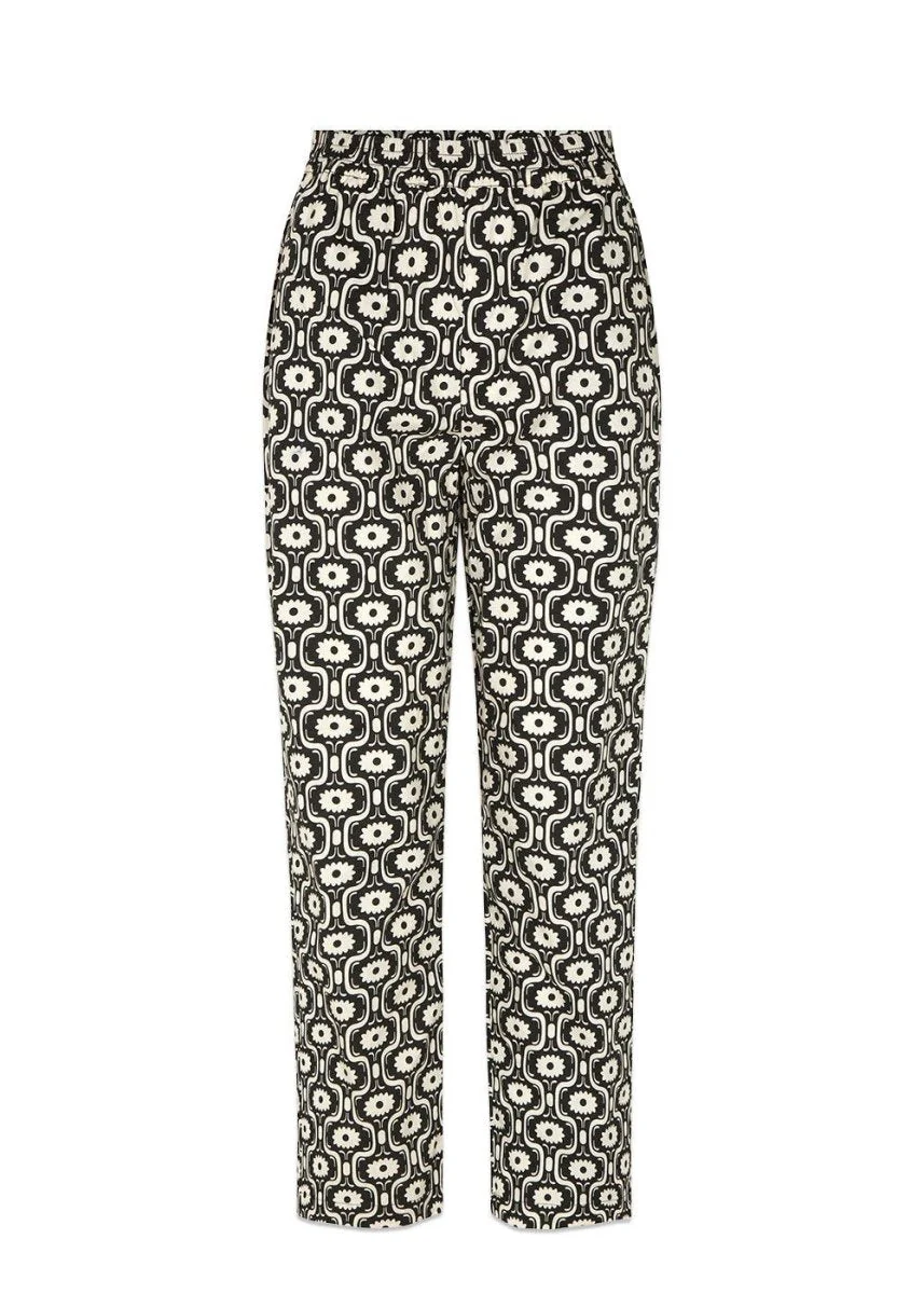 CoraMD print pants - Seventies Fleur
