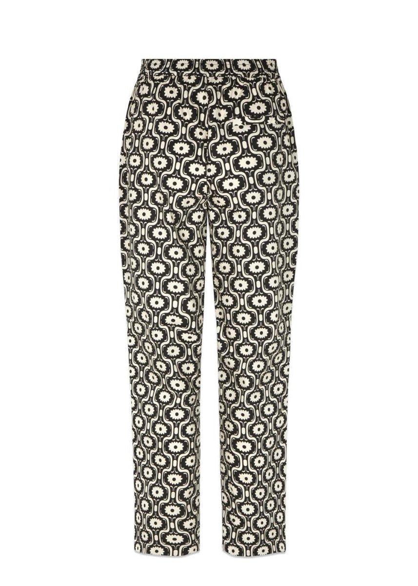 CoraMD print pants - Seventies Fleur - Image 2