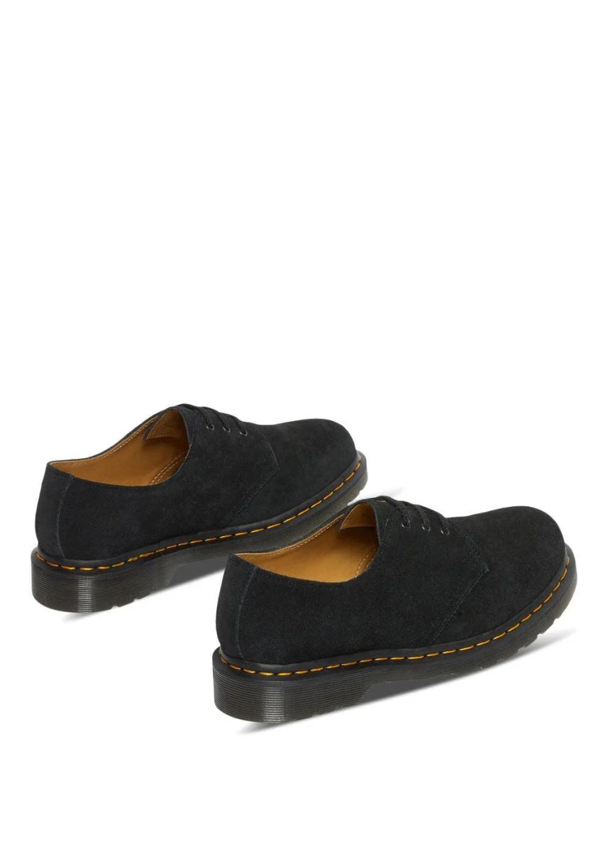 1461 Black E.H.Suede - Black - Image 3