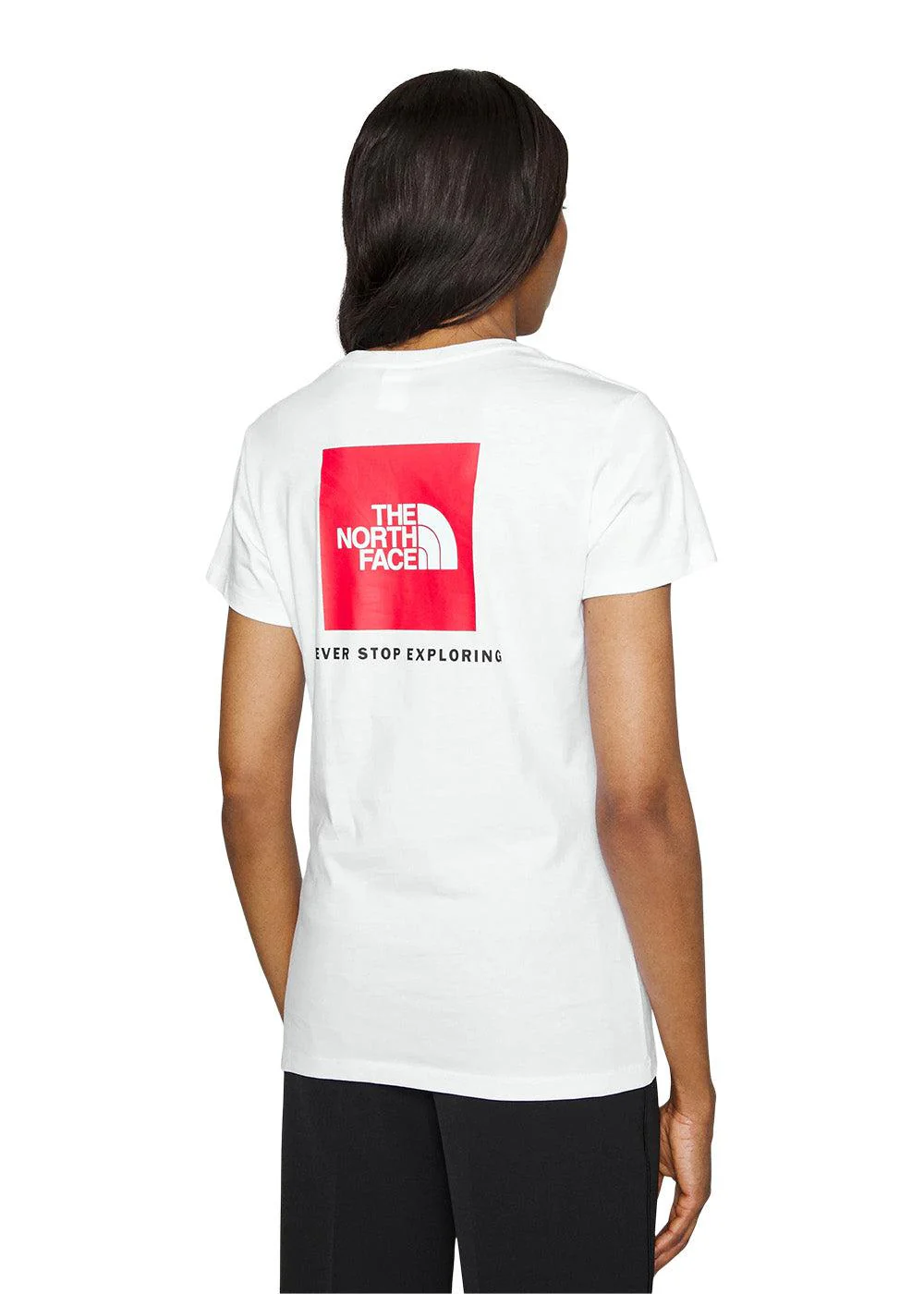 W S/S REDBOX TEE - Tnf White - Image 3