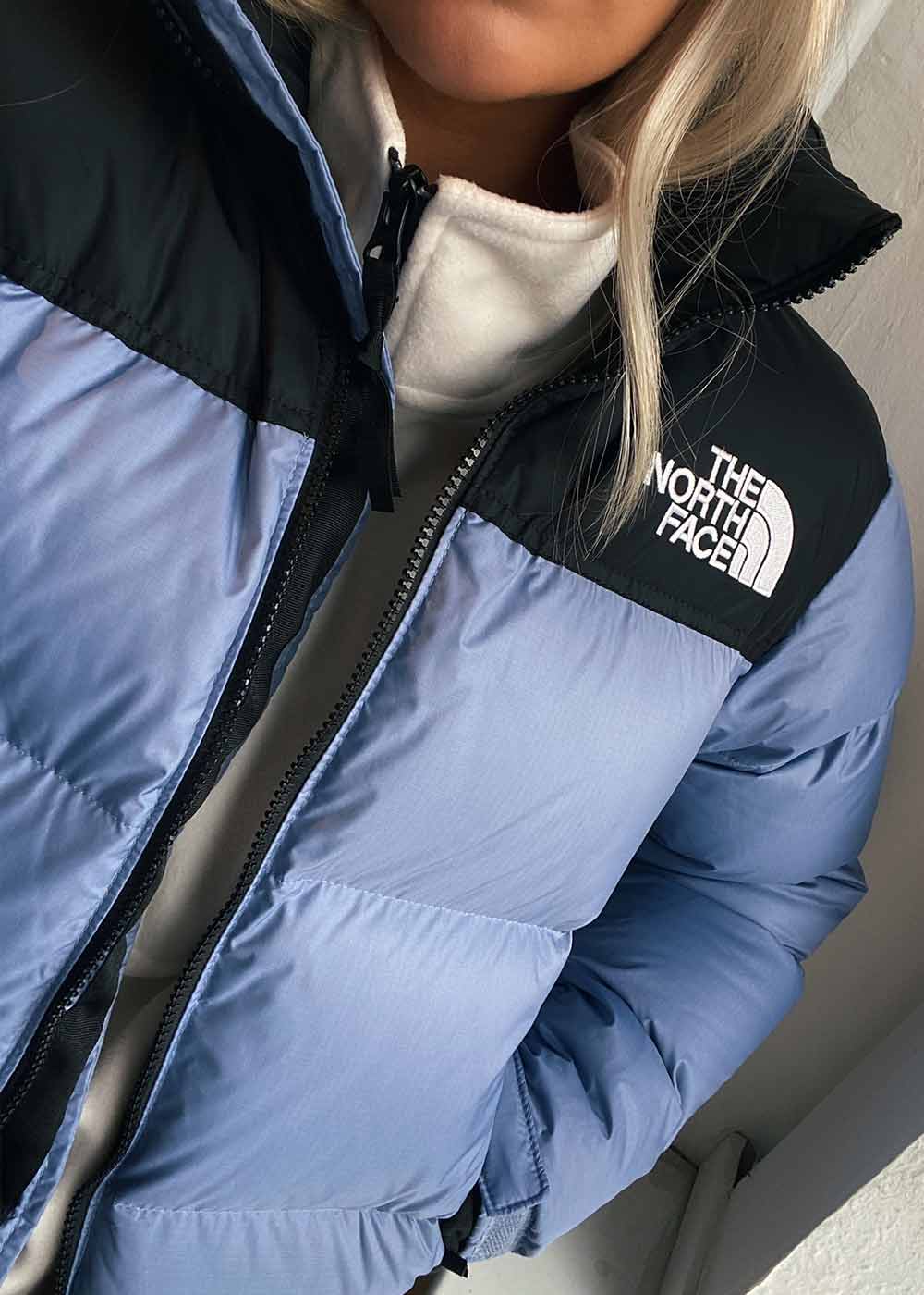 W 1996 Retro Nuptse Jacket - Folk Blue - Image 3