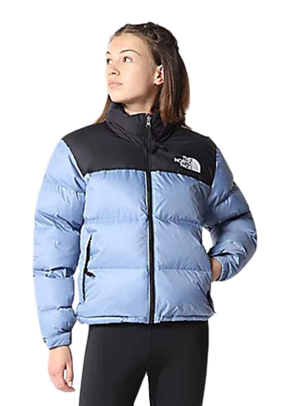 W 1996 Retro Nuptse Jacket - Folk Blue - Image 9
