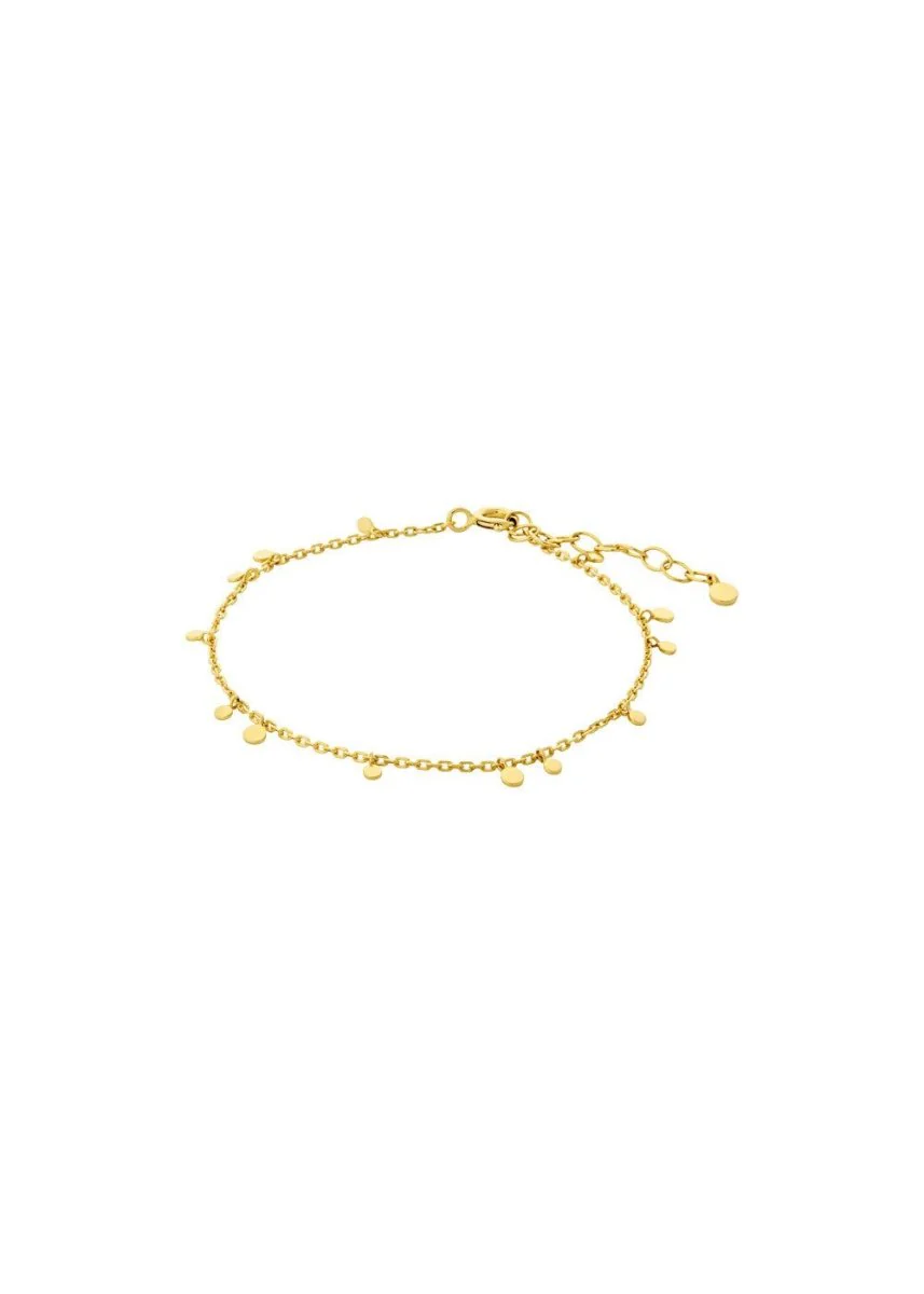 Glow Bracelet Adj. 15-18 cm - Gold