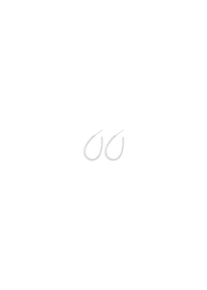 Elva Hoops - Silver