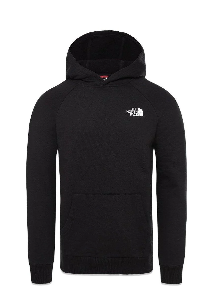 M RAGLAN RED BOX HD - Tnf Black
