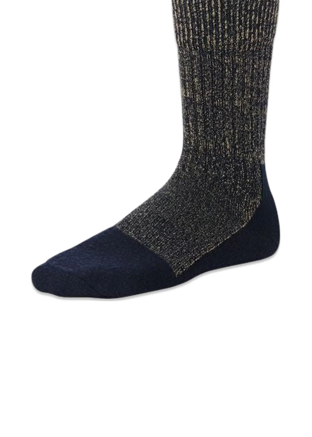 Deep Toe Capped Wool - Black/Blue/Brown - Image 2