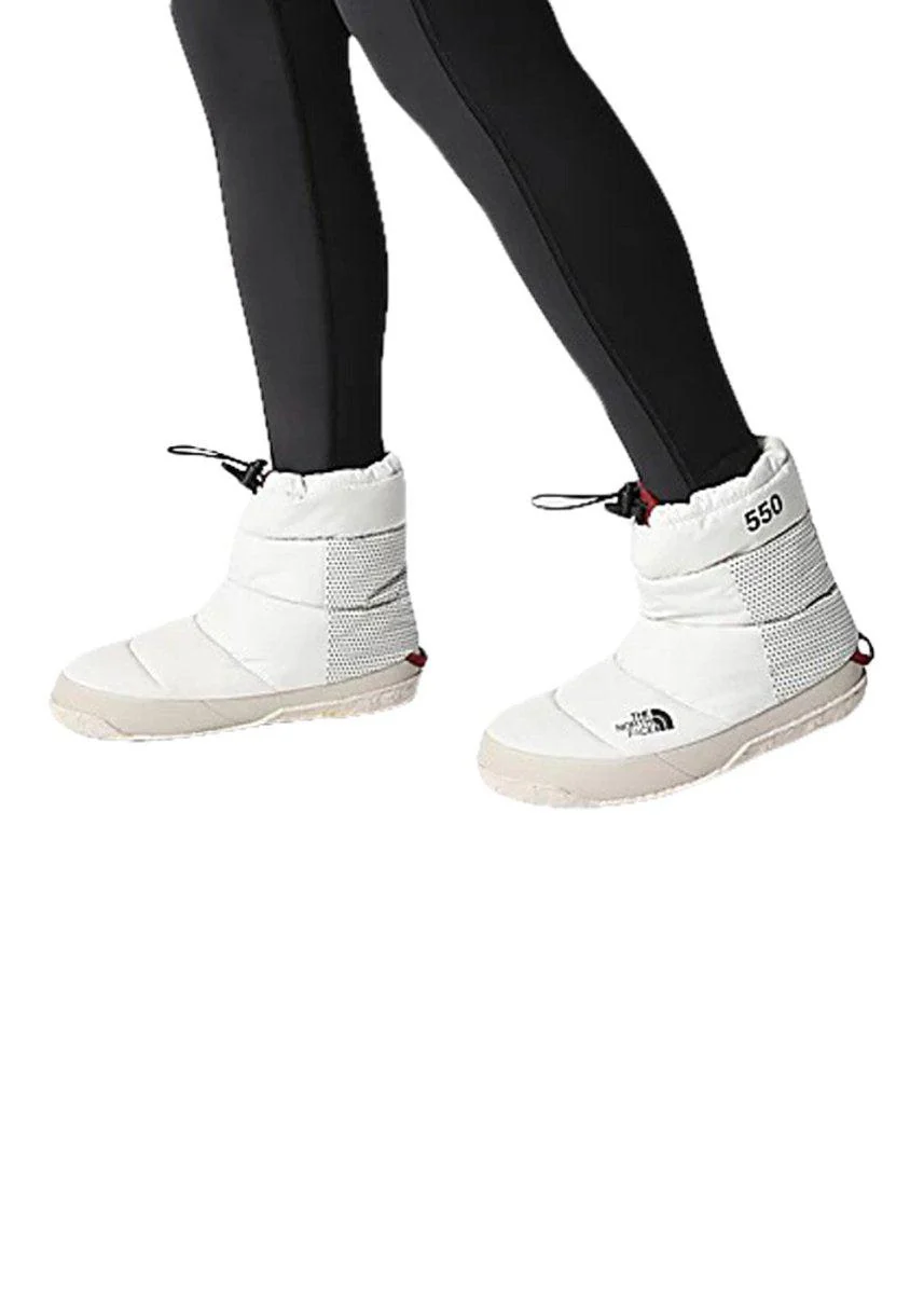 W NUPTSE APRS BOOTIE - Gardenia White/Silver Grey