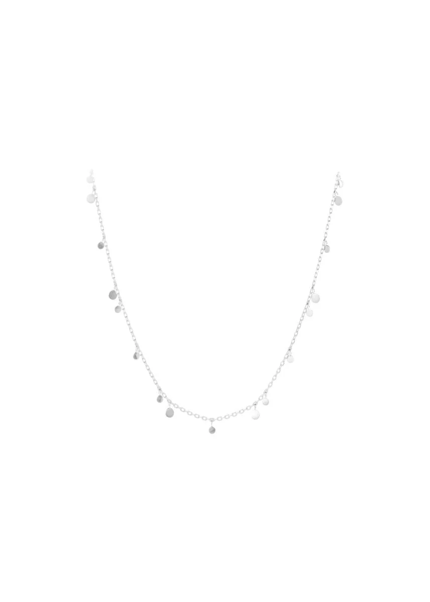 Glow Necklace Adj. 40-45 cm - Silver
