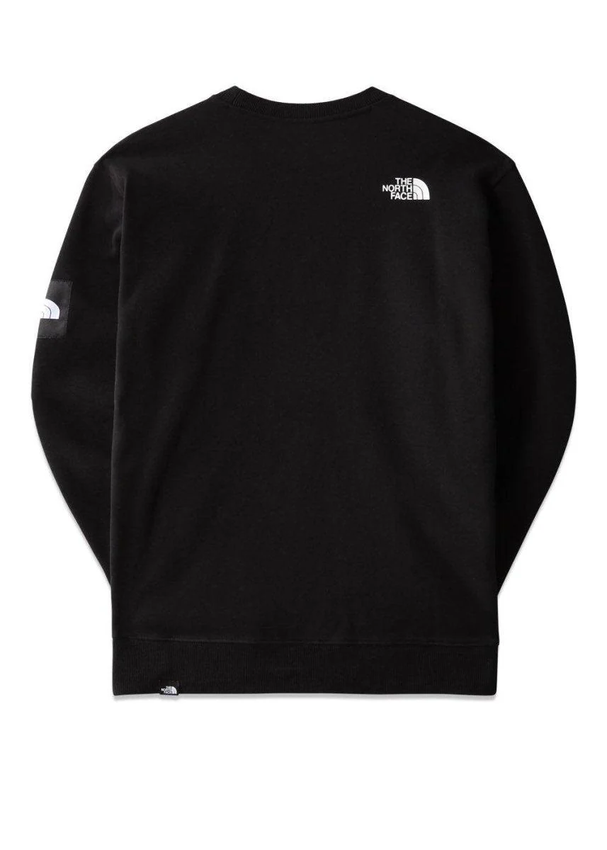 M SEASONAL FINE CREW BLAC - Tnf Black - Image 2
